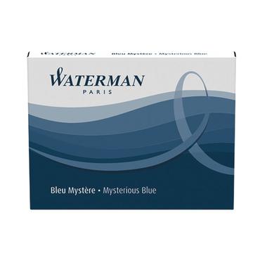 Waterman S0110910 genopfyldelig pen Blå 8 stk