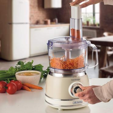 Ariete Vintage Line 1781/03 foodprocessor 1000 W 2,1 L Beige