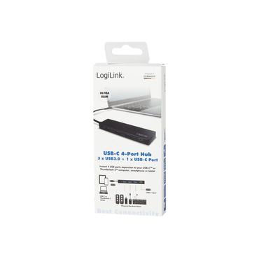 LogiLink Ultra-slim USB-C 3.1 hub