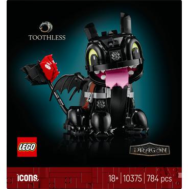 LEGO Icons 10375 Jak wytresować smoka: Szczerbatek