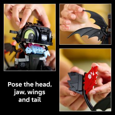 LEGO Icons 10375 Jak wytresować smoka: Szczerbatek