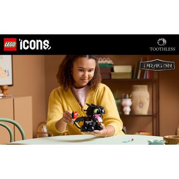 LEGO Icons 10375 Jak wytresować smoka: Szczerbatek