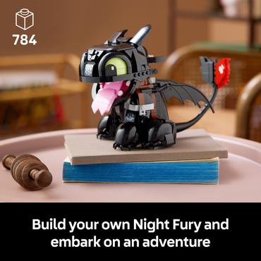 LEGO Icons 10375 Jak wytresować smoka: Szczerbatek