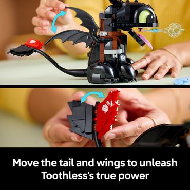 LEGO Icons 10375 Jak wytresować smoka: Szczerbatek