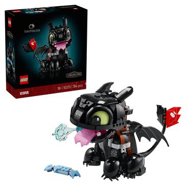LEGO Icons 10375 Jak wytresować smoka: Szczerbatek