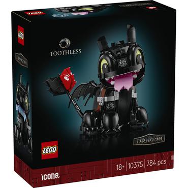 LEGO Icons 10375 Jak wytresować smoka: Szczerbatek