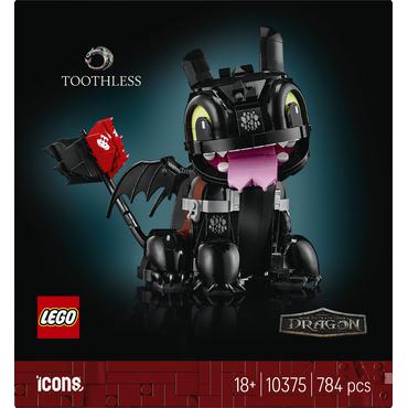 LEGO Icons 10375 Jak wytresować smoka: Szczerbatek