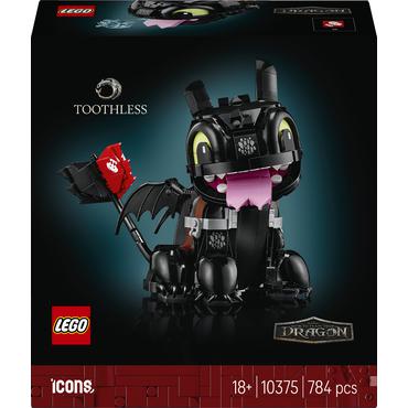 LEGO Icons 10375 Jak wytresować smoka: Szczerbatek