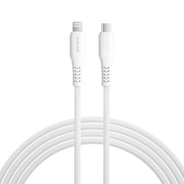 4smarts USB-C auf Lightning Kabel RapidCord PD 30W 1,5m - wei&szlig;