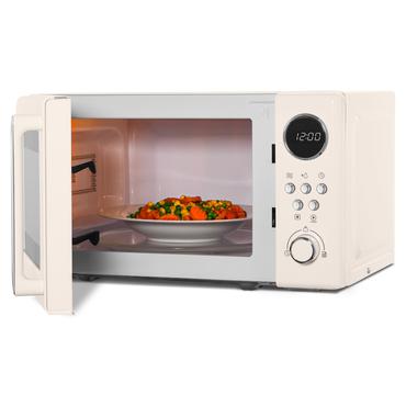 Medion MD15000 Retro Mikrowelle Solo beige 800W 20L