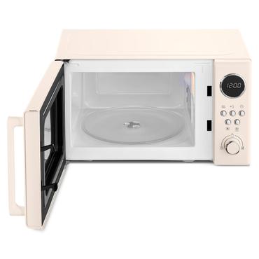 Medion MD15000 Retro Mikrowelle Solo beige 800W 20L