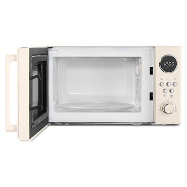 Medion MD15000 Retro Mikrowelle Solo beige 800W 20L