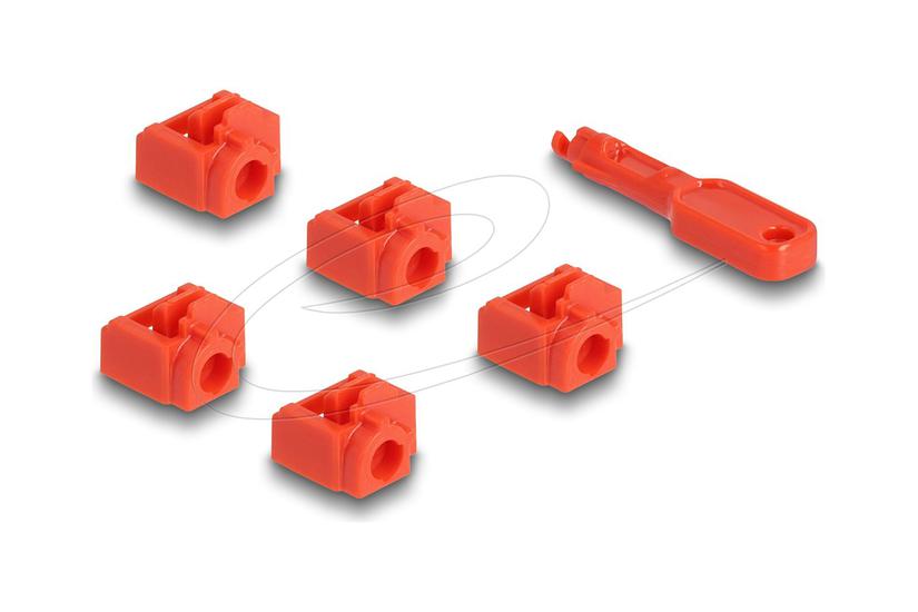 Delock Lan Portblokker Med Nøgle