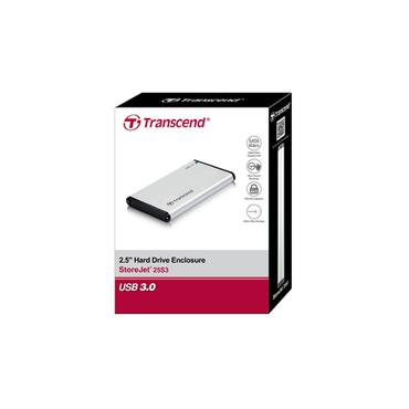 Transcend StoreJet - lagringspakning - SATA 6Gb/s - USB 3.0
