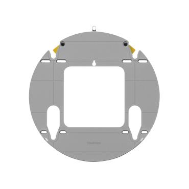 Steelcase konsol - f&ouml;r interaktiv platt sk&auml;rm - gr&aring;