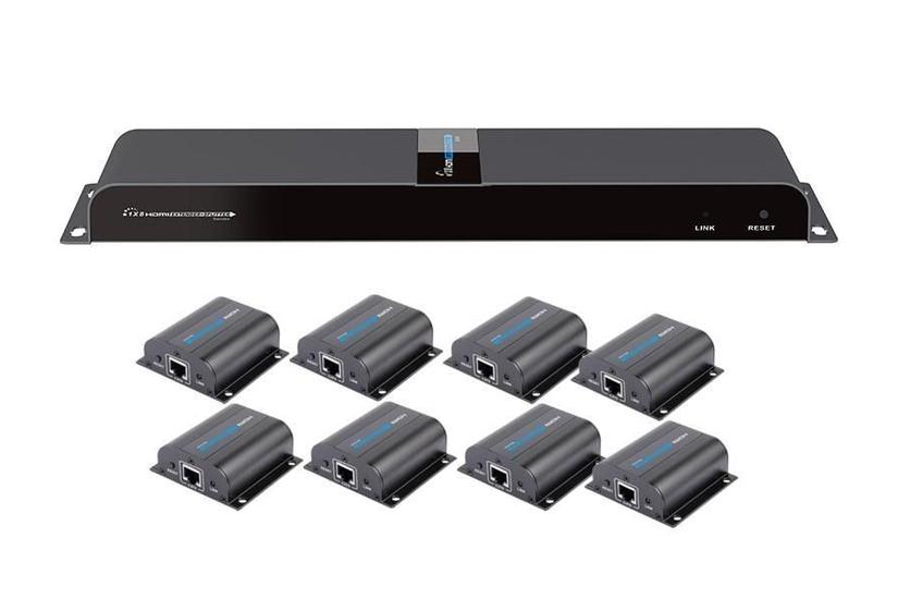 Techly IDATA-EX-HL81TY AV forl&aelig;nger AV sender & modtager