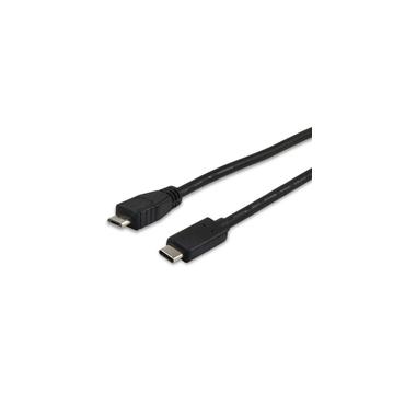 Equip 12888407 USB-kabel USB 2.0 1 m Micro-USB B USB C Sort