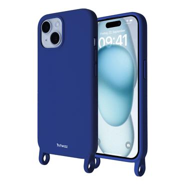 Artwizz HangOn Case Silicone mobiltelefon etui 15,5 cm (6.1") Cover Blå