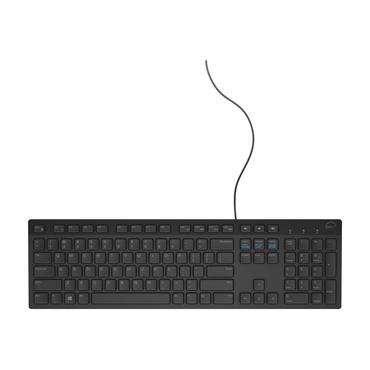 Dell KB216 - tastatur - engelsk - sort