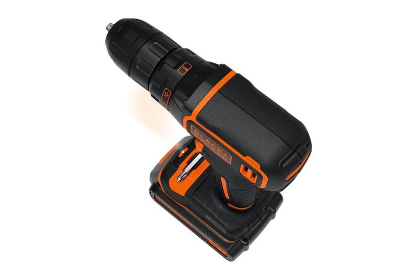 Black & Decker BDCDC18BAFC-QW - borr/drivare - sladdl&ouml;s - 1 hastighet