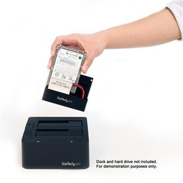 StarTech.com SATA to 2.5in or 3.5in IDE Hard Drive Adapter for HDD Docks - SATA to IDE Converter - HDD Docking Station (SAT2IDEADP) - kontrollerkort - ATA-133 - SATA