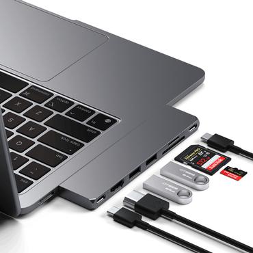 Satechi Pro Hub Slim - dockingstation - USB-C x 2 - HDMI