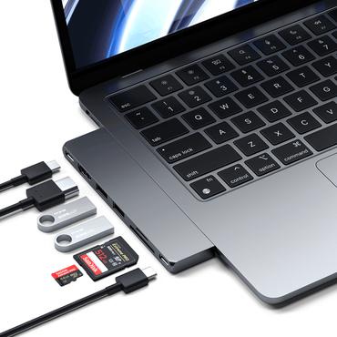 Satechi Pro Hub Slim - dockingstation - USB-C x 2 - HDMI