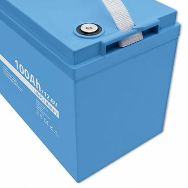 Qoltec - batteri - 12,8 V, BMS - LiFePO4 - 100 Ah - 1280 Wh