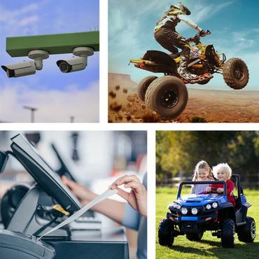 Qoltec - batteri - 12,8 V, BMS - LiFePO4 - 100 Ah - 1280 Wh