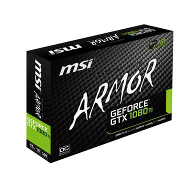 MSI GTX 1080 Ti ARMOR 11G OC - NVIDIA GTX1080Ti - 11GB GDDR5X