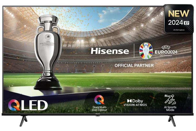 Hisense 75E77NQ E77NQ Series - 75" LED-bakgrundsbelyst LCD-TV - QLED - 4K