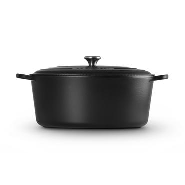 Le Creuset Signature Roaster oval 40cm black Schwarz (21178400000430)