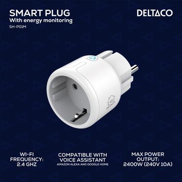 DELTACO SH-P01M - smart stik - 802.11b/g/n