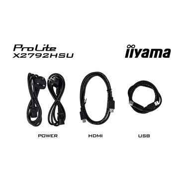 iiyama ProLite X2792HSU-B1 computersk&aelig;rm 68,6 cm (27") 1920 x 1080 pixel Fuld HD LED Sort