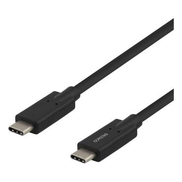 DELTACO - USB typ C-kabel - 24 pin USB-C till 24 pin USB-C - 2 m