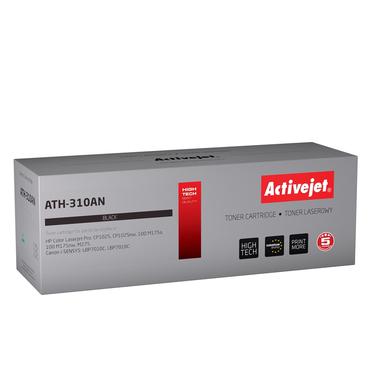 Activejet ATH-310AN (erstatning Canon, HP 126A CRG-729B, CE310A; Premium; 1200 sider; sort)