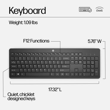 Wireless Keyboard Mouse SWI