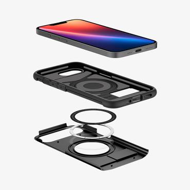 SPIGEN SLIM ARMOR MAG MAGSAFE IPHONE 16E BLACK