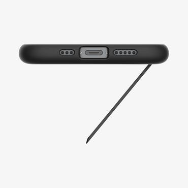 SPIGEN SLIM ARMOR MAG MAGSAFE IPHONE 16E BLACK