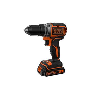 Black & Decker BL186K-QW elektrisk skruetr&aelig;kker & slagbor 1650 rpm Sort, R&oslash;d