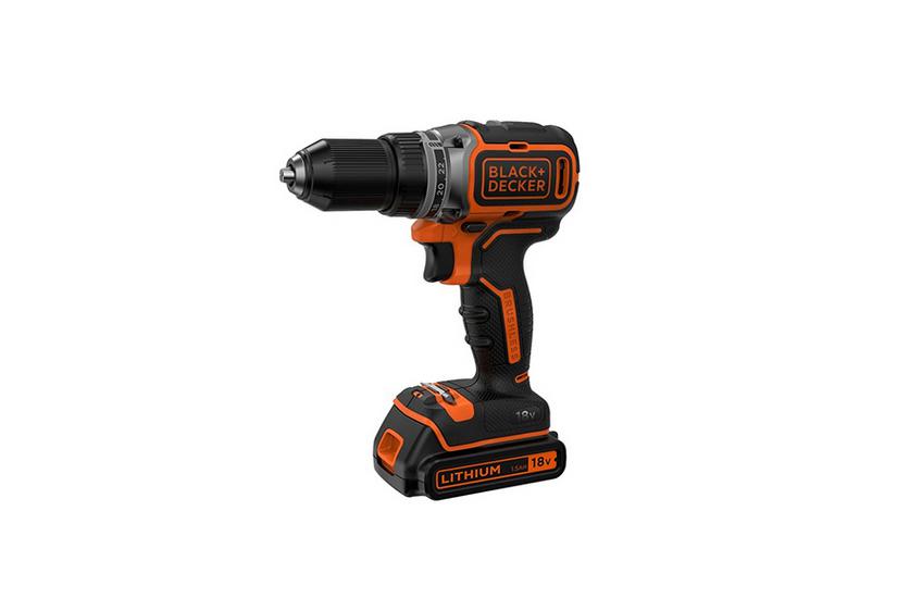 Black & Decker BL186K-QW elektrisk skruetr&aelig;kker & slagbor 1650 rpm Sort, R&oslash;d