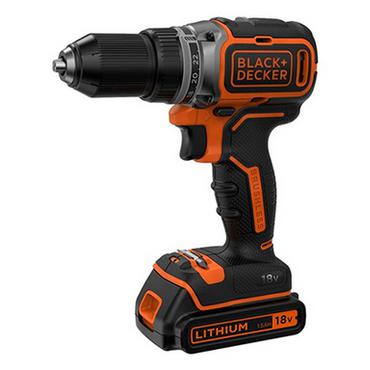 Black & Decker BL186K-QW elektrisk skruetr&aelig;kker & slagbor 1650 rpm Sort, R&oslash;d