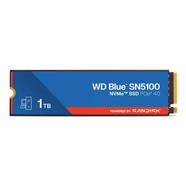Western Digital Intern SSD - 1000 GB - PCIe Gen 4.0 x4, NVMe - M.2 2280 - 7100 MB/s