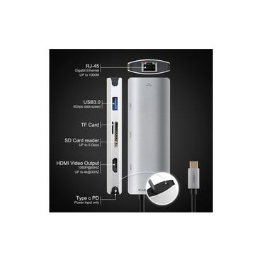 Cabletime USB-C til HDMI, USB