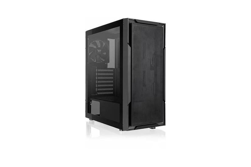Thermaltake Chassi - ATX, Micro ATX, Mini-ITX - 160 mm - 340 mm - 7 - Härdat glas - Svart