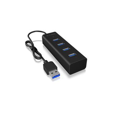 ICY BOX IB-HUB1409-U3 - hub - 4 porte