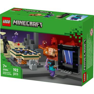 LEGO Minecraft Nether- og End-portalrejse