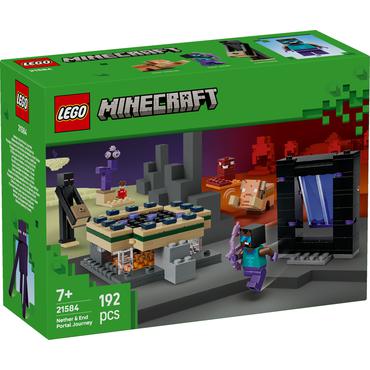 LEGO Minecraft Nether- og End-portalrejse