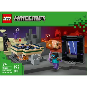 LEGO Minecraft Nether- og End-portalrejse