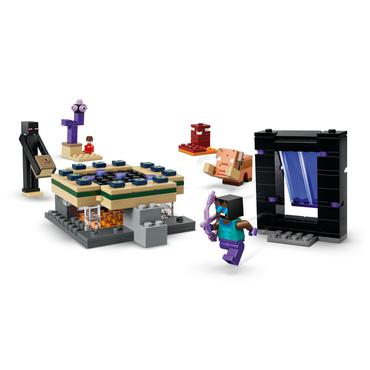 LEGO Minecraft Nether- og End-portalrejse